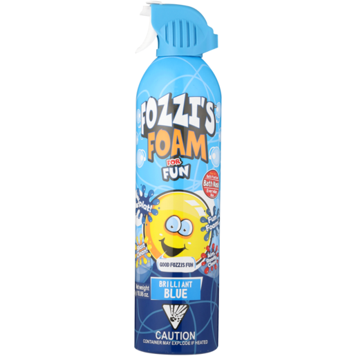 Fozzi’s Brilliant Blue Bath Foam Bottle 550ml