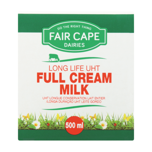 Fair Cape Dairies Long Life Full Cream Milk 500ml