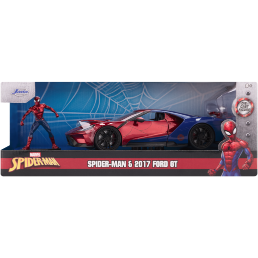 Jada Spider-Man & 2017 Ford Gt 1:24
