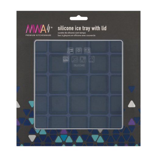 MWA Silicone Ice Tray With Lid (Assorted Item - Supplied at Random)