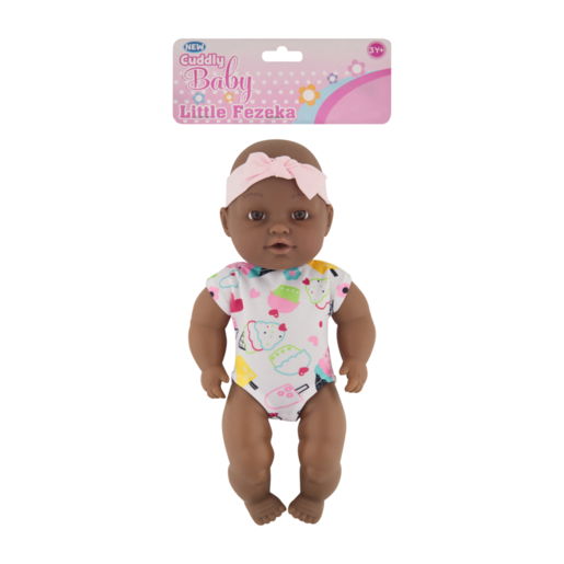 Cuddly Baby Little Fezeka Doll 28cm (Assorted Item - Supplied At Random)