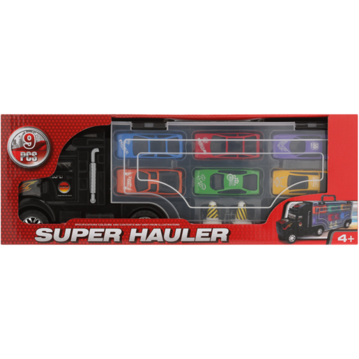 Super Hauler Mini Truck & Car Set 9 Piece