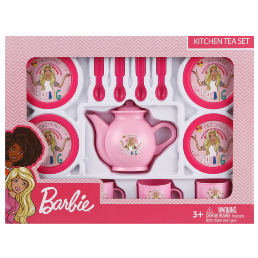Barbie Kitchen Tea Set 3 Years +