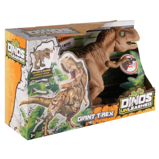 Funville Dinos Unleash Walking & Roaring Giant T-Rex Figure | Animal &  Wildlife Figurines | Action Figures | Toys | Shoprite ZA