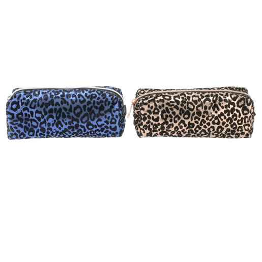 Leopard Square Pencil Bag (Colour May Vary)