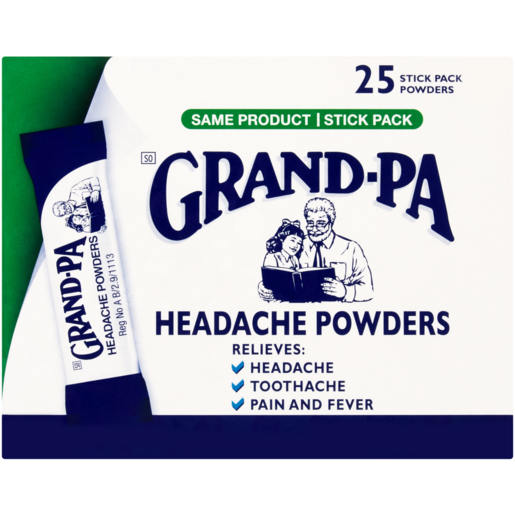 Grand-Pa Headache Powder 25 Pack