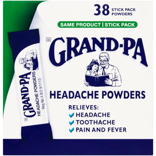 Grand-Pa Headache Powder 38 Pack