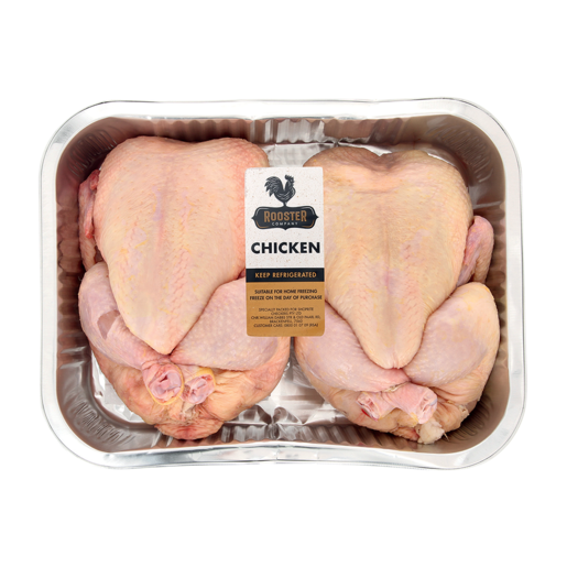 Rooster Company Whole Chicken 2 Pack Per kg