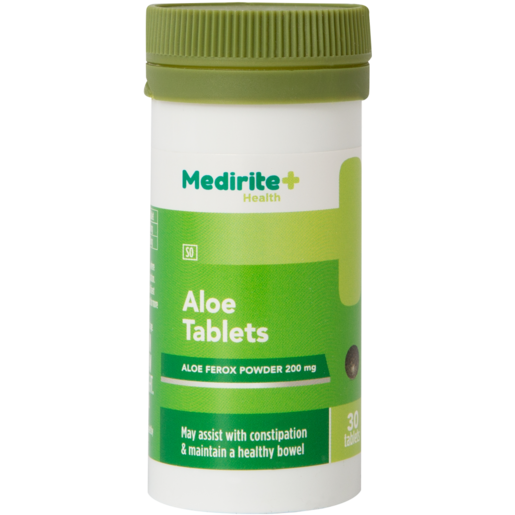 Medirite Aloe Vitamin Tablets 30 Pack