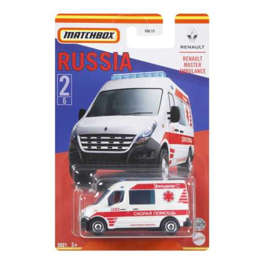 Matchbox Russia Vehicles (Assorted Item - Supplied At Random)
