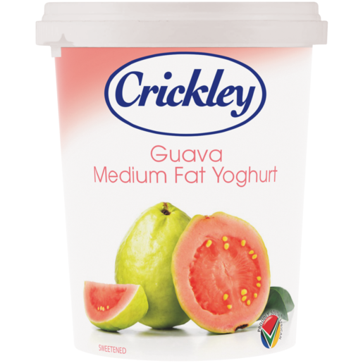 Crickley Medium Fat Guava Flavoured Yoghurt 500g