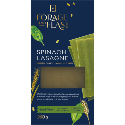 Forage And Feast Spinach Lasagne 250g