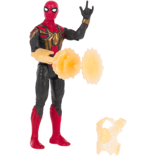 Spiderman Iron Spider Figurine Plus Mystery Web Gear