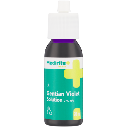 Medirite Gentian Violet Solution 20ml
