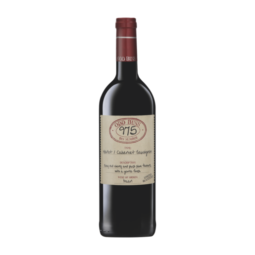 Odd Bins 975 Merlot Cabernet Sauvignon Red Wine Bottle 750ml