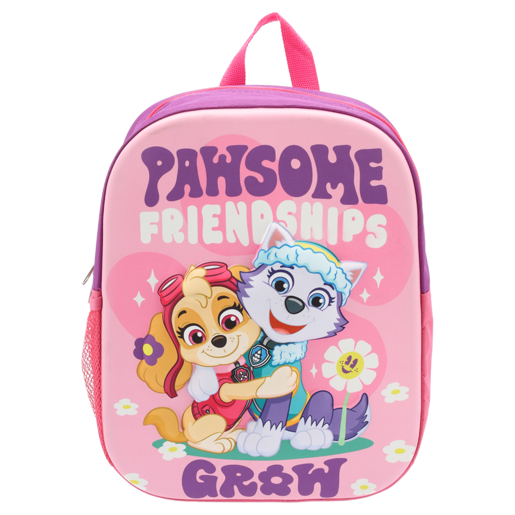 PAW Patrol 3D Girl Backpack 29cm (Assorted Item - Supplied At Random)