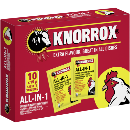 Knorrox All-In-One Chicken Flavoured Seasoning Sachets 10 x 15g