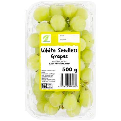 Best Buy White Seedless Grapes 500g
