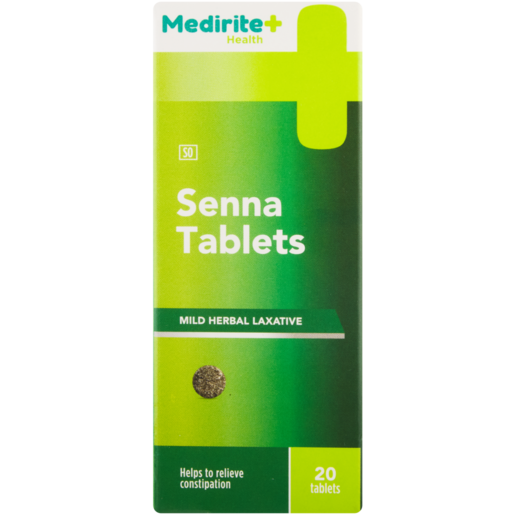 Medirite Senna Mild Herbal Laxative 20 Tablets