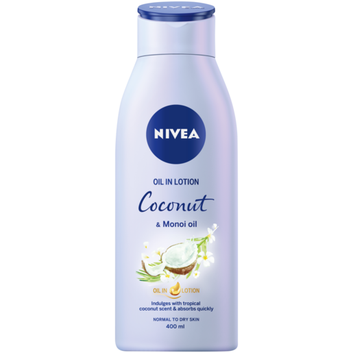 NIVEA Coconut & Monoi Oil In Lotion Bottle 400ml
