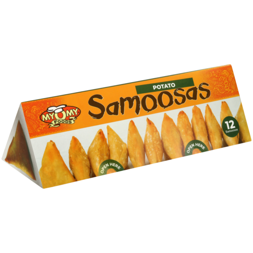 MyOMy Foods Frozen Potato Samoosas 12 Pack