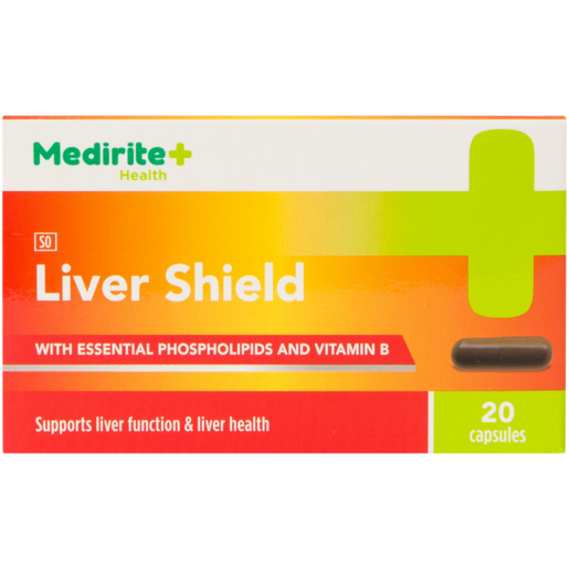 Medirite Liver Shield Capsules 20 Pack