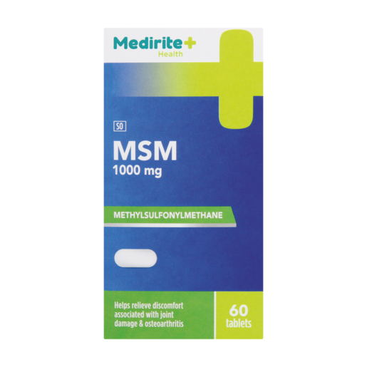 Medirite MSM Tablets 60 Pack
