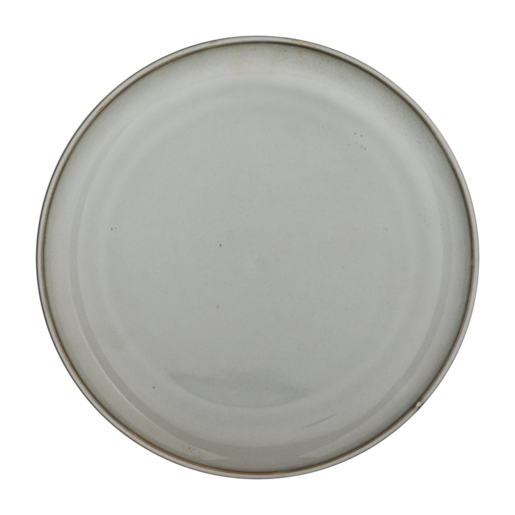 Grey Ceramic Dinner Plate 24cm