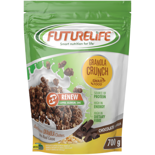 Futurelife Smart Food Granola Crunch Chocolate Flavoured Granola Cereal 700g