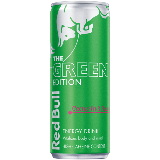 Red Bull Cactus Fruit Flavoured Energy Drink Can 250ml
