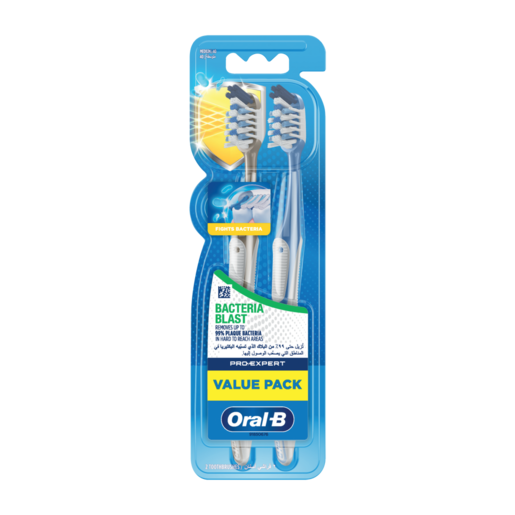 Oral-B Bacteria Blast Toothbrush 2 Pack