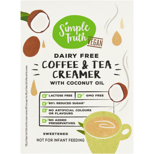 Simple Truth Dairy Free Coffee Creamer 500g