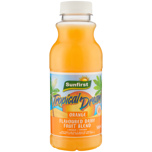 Sunfirst Tropical Dream Orange Flavoured Dairy Fruit Blend 500ml