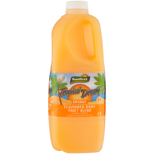 Sunfirst Tropical Dream Orange Flavoured Dairy Fruit Blend 2L