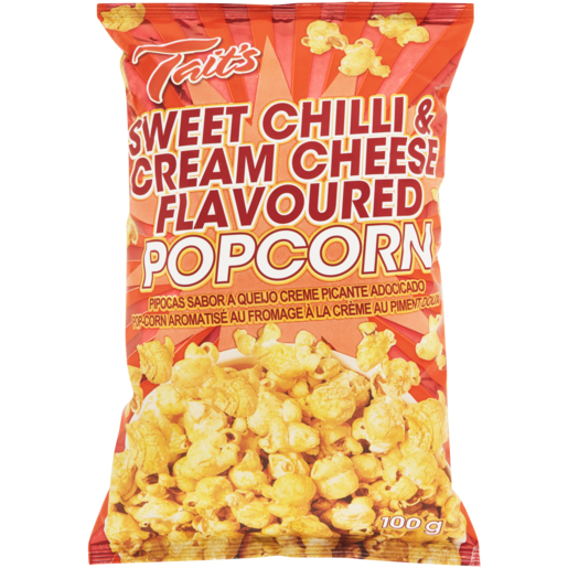 Tait's Sweet Chilli & Cream Cheese Popcorn 100g