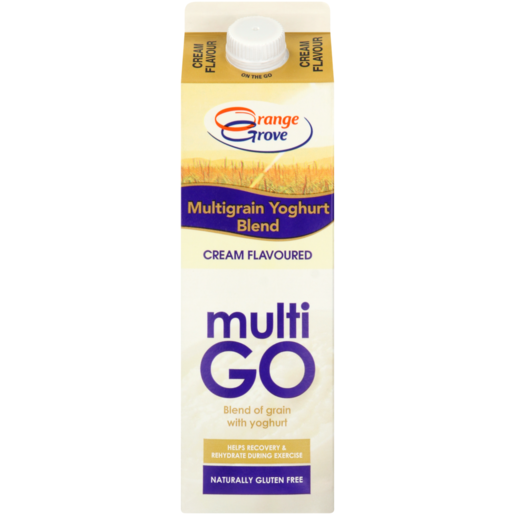Orange Grove MutliGO Cream Flavoured Multigrain Yoghurt Blend 1L