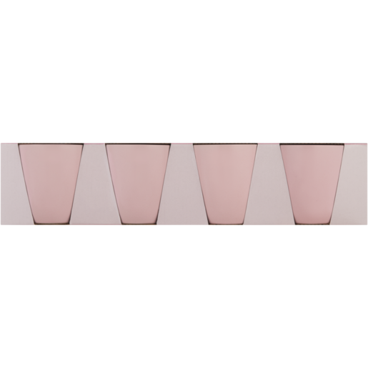 Bubblegum Pink Coffee Mug Set 4 Piece