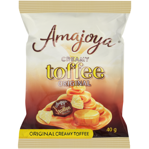 Amajoya Original Creamy Toffees Bag 40g