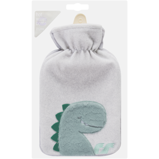 Hot Water Bottle With Felt Cover 2L