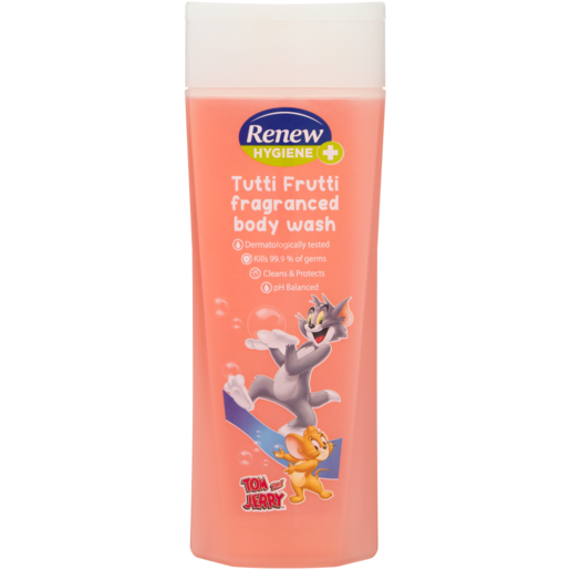 Renew Hygiene Tutti Frutti Fragranced Kids Bodywash 400ml