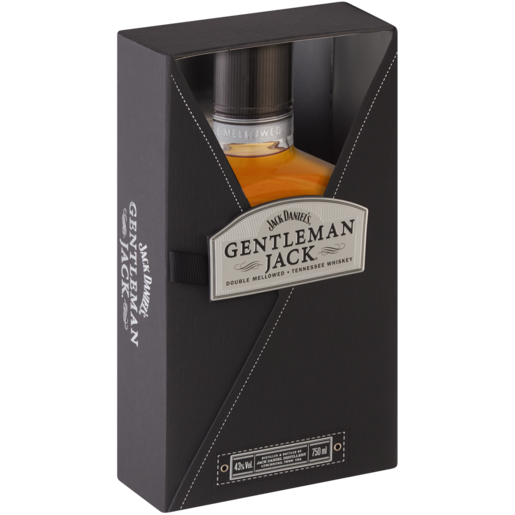 Jack Daniel's Gentleman Jack Double Mellowed Tennesse Whiskey Bottle 750ml