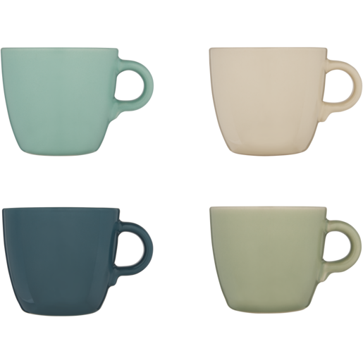 Plain Glazed Coffee Mug (Assorted Item - Supplied At Random)