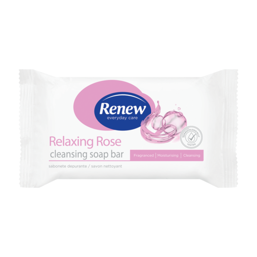 Renew Relaxing Rose Cleansing Soap Bar 175g