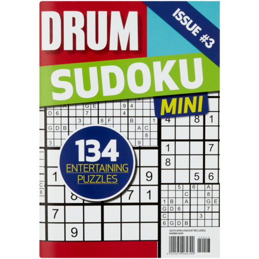 Drum Sudoku Mini Magazine 