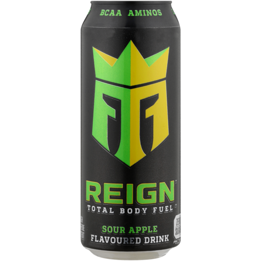 Reign Sour Apple Flavoured Total Body Fuel 500ml