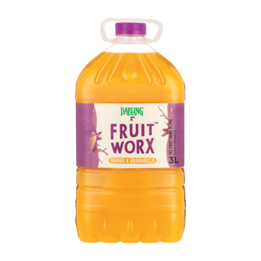 Darling Fruit Worx Mango & Granadilla Fruit Drink 3L