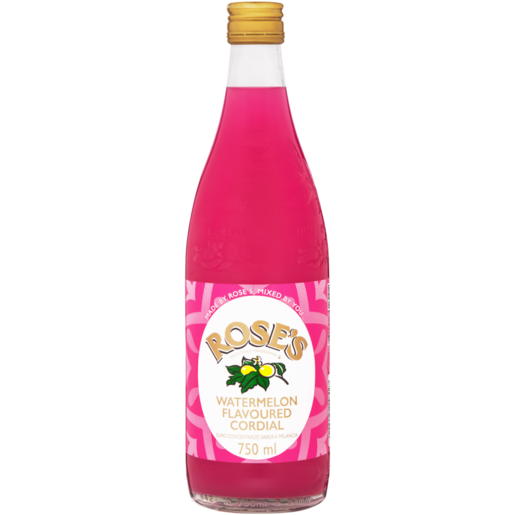 Rose's Watermelon Flavoured Cordial 750ml 
