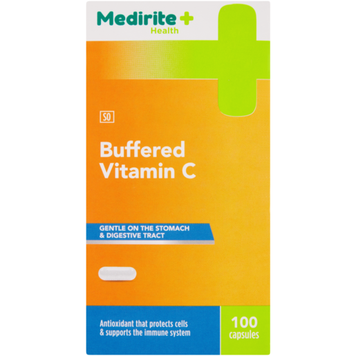 Medirite Buffered Vitamin C 100 Capsules