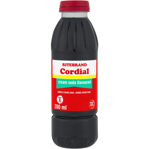 Ritebrand Cream Soda Flavoured Cordial 200ml