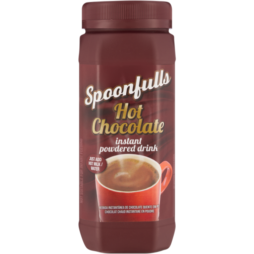 Spoonfulls Hot Chocolate Instant Powdered Drink 500g